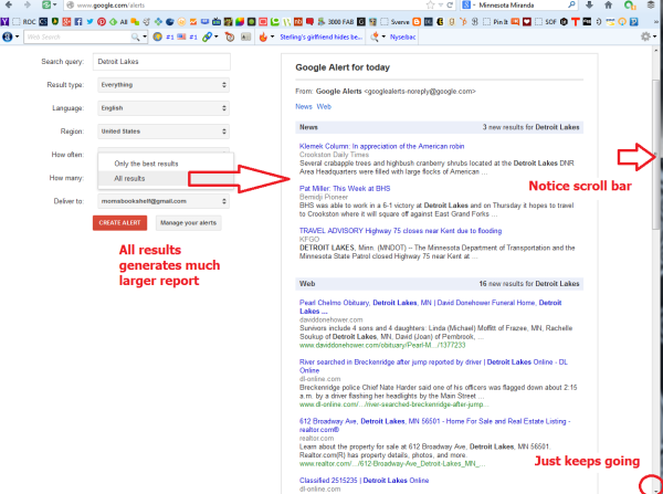 学习如何创建谷歌提醒