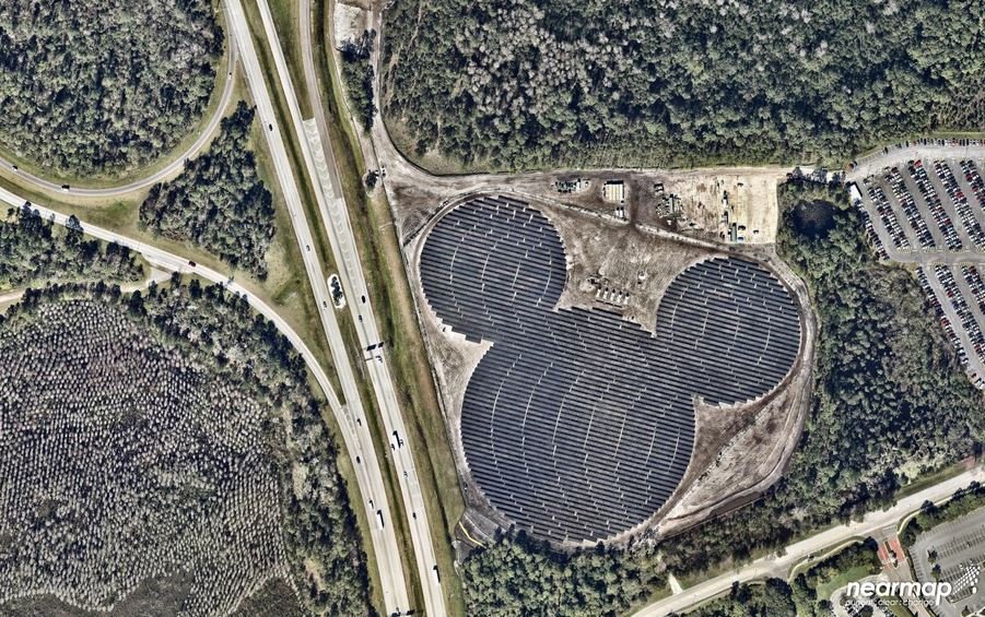 米老鼠太阳能发电厂