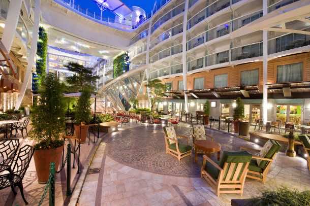 世界上最大的游轮炫耀UK_Image 6码头未来主义特色