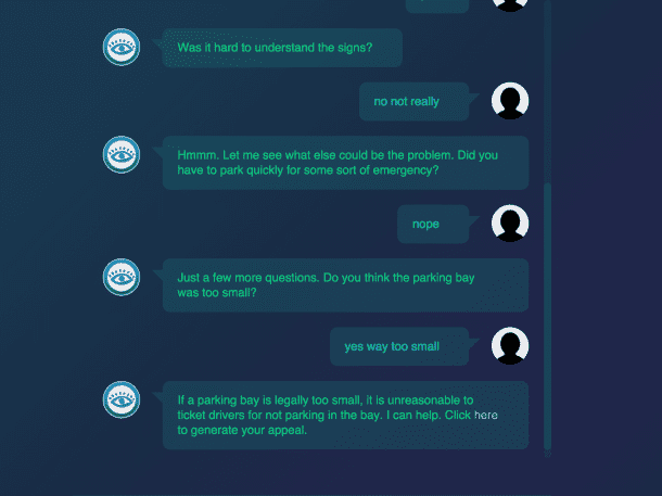 一名由19岁男子设计的免费AI律师击败了160,000个停车票证_IMAGE 0