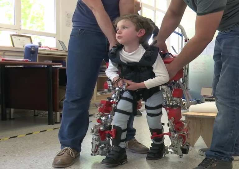 Child Exoskeleton Enables Disabled Kids to Walk