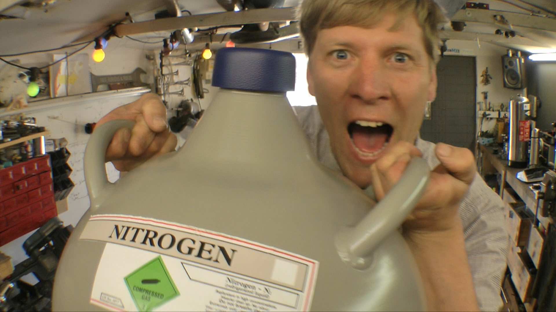 Colin Furze Ice Man Gun