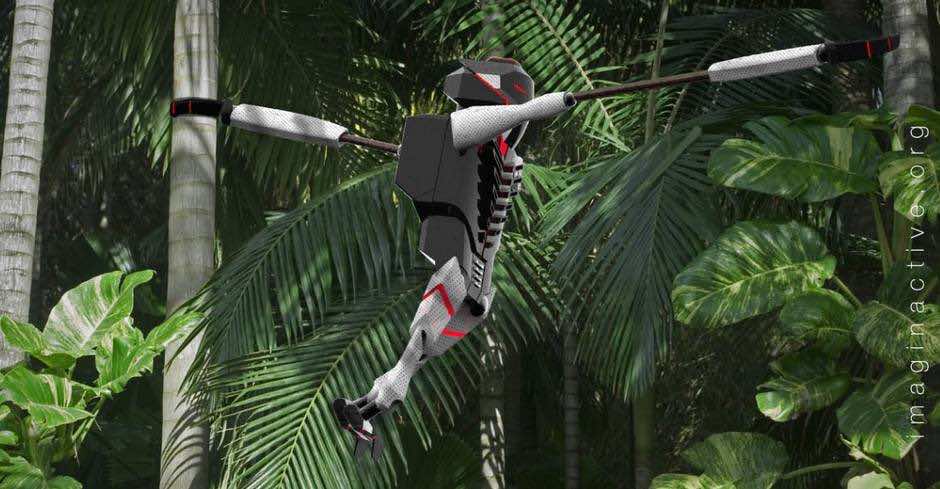 用机器猴子在密集、偏远的地区投递包裹