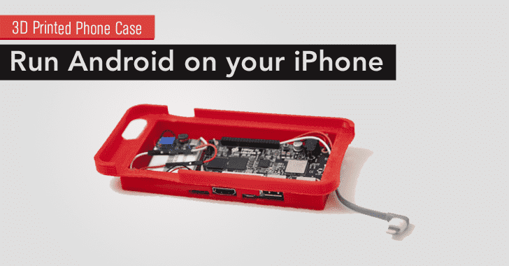 这个3D打印手机壳让iPhone运行