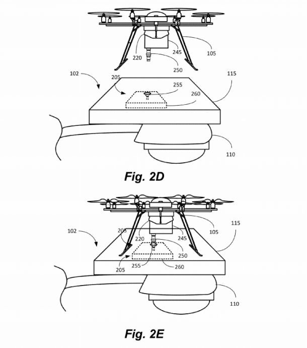 亚马逊计划将路灯和电线杆用作其无人机的充电站