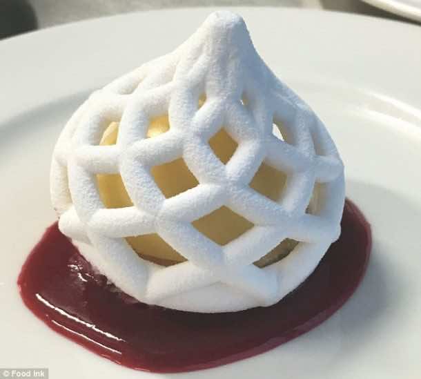 食品墨水为你的3D打印餐桌带来3D打印食物