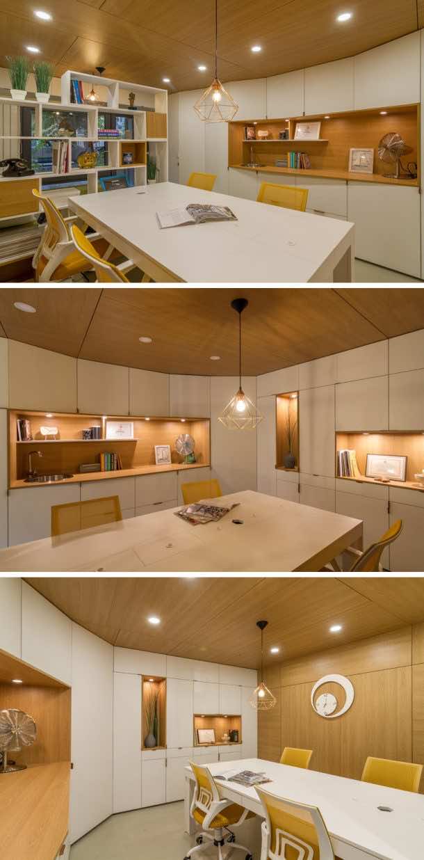 罗马尼亚建筑师变换一个又脏又旧车库改造成一个梦想Office_Image 11