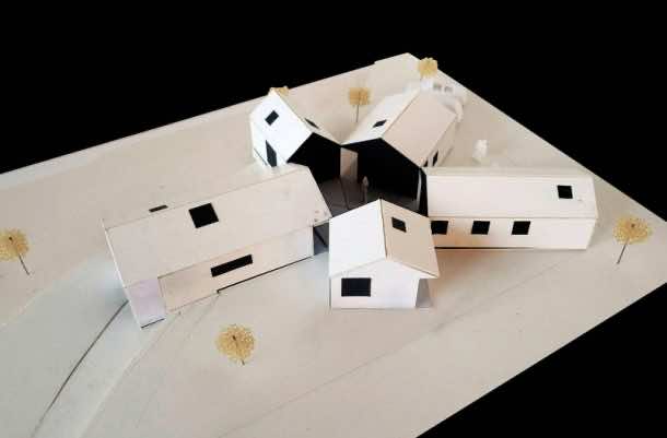 这座丹麦房子实际上是五座小房子合在一起