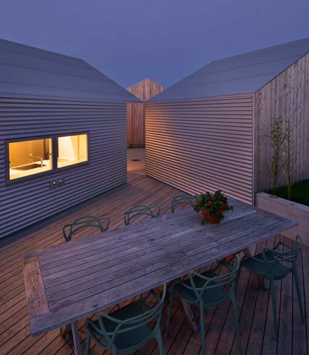 这座丹麦房子实际上是五座小房子