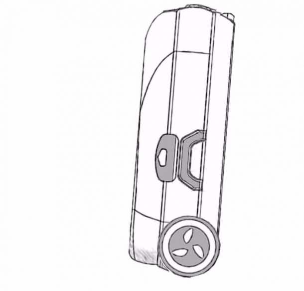 这个智能手提箱承认其所有者并跟随Him_image 2