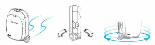 这个智能手提箱认可其所有者，并跟随Him_image 5