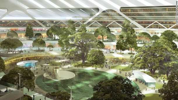 艺术家的内部概念。学分:CNN