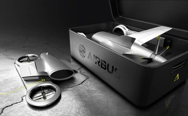 空中客车的概念雷鸟无人机旨在交付包裹Swift_image 20