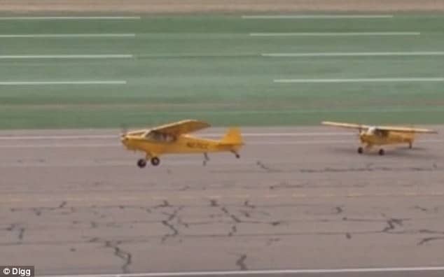 机场停机坪被微爆击中