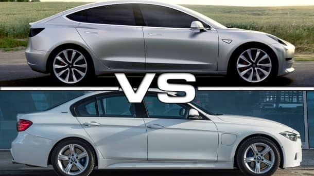 宝马的攻击性广告为特斯拉模型3是具有讽刺意味的是Hilarious_Image 0