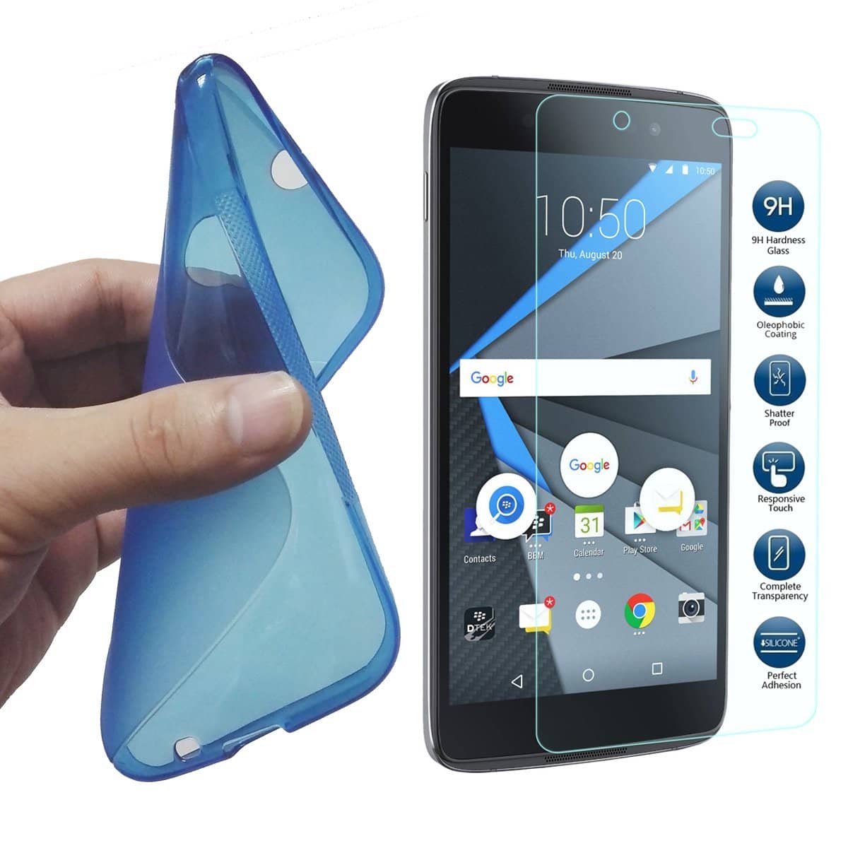 最好的情况下,黑莓DTEK50 - 10