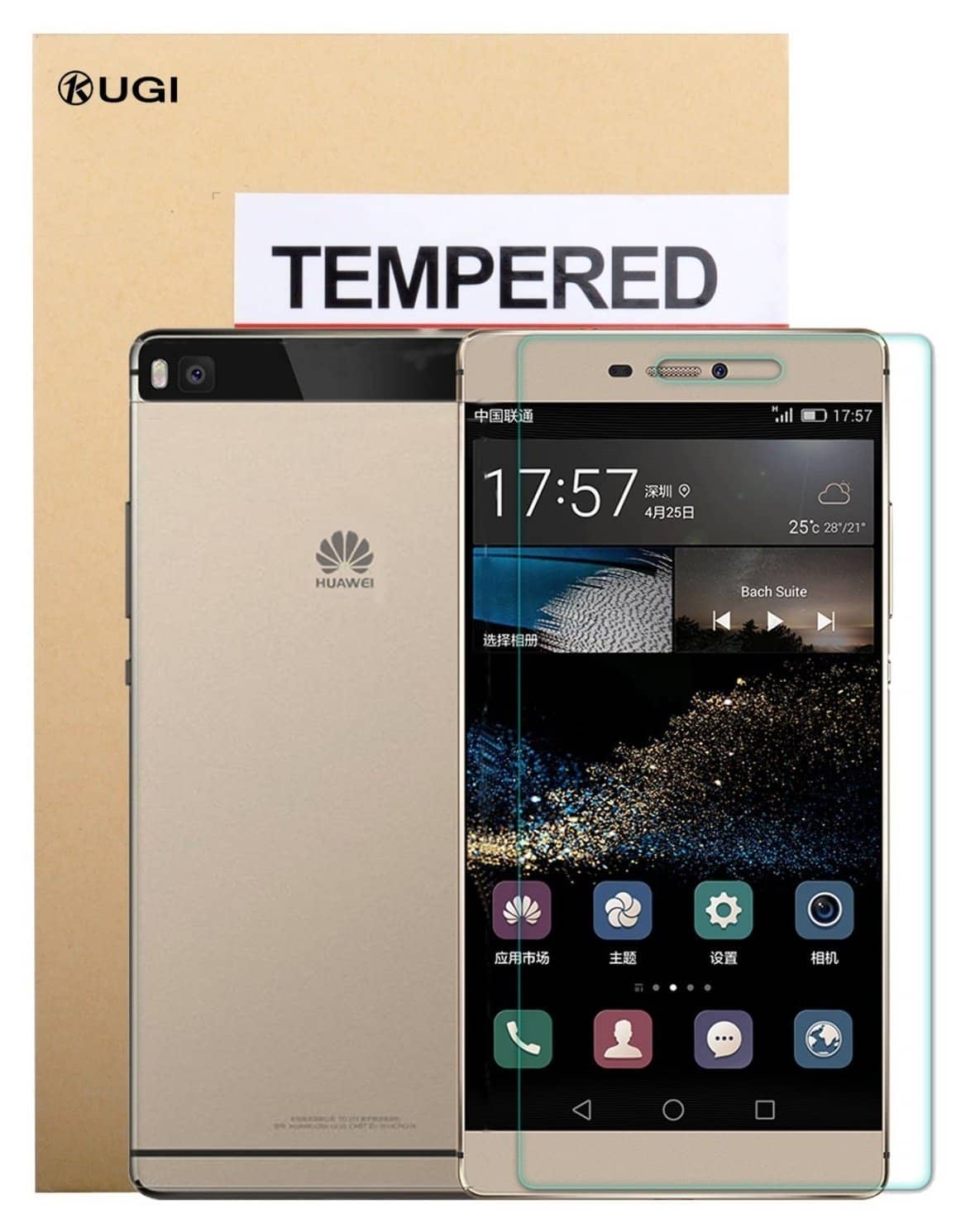 最好的华为P9 Lite屏幕保护剂-10