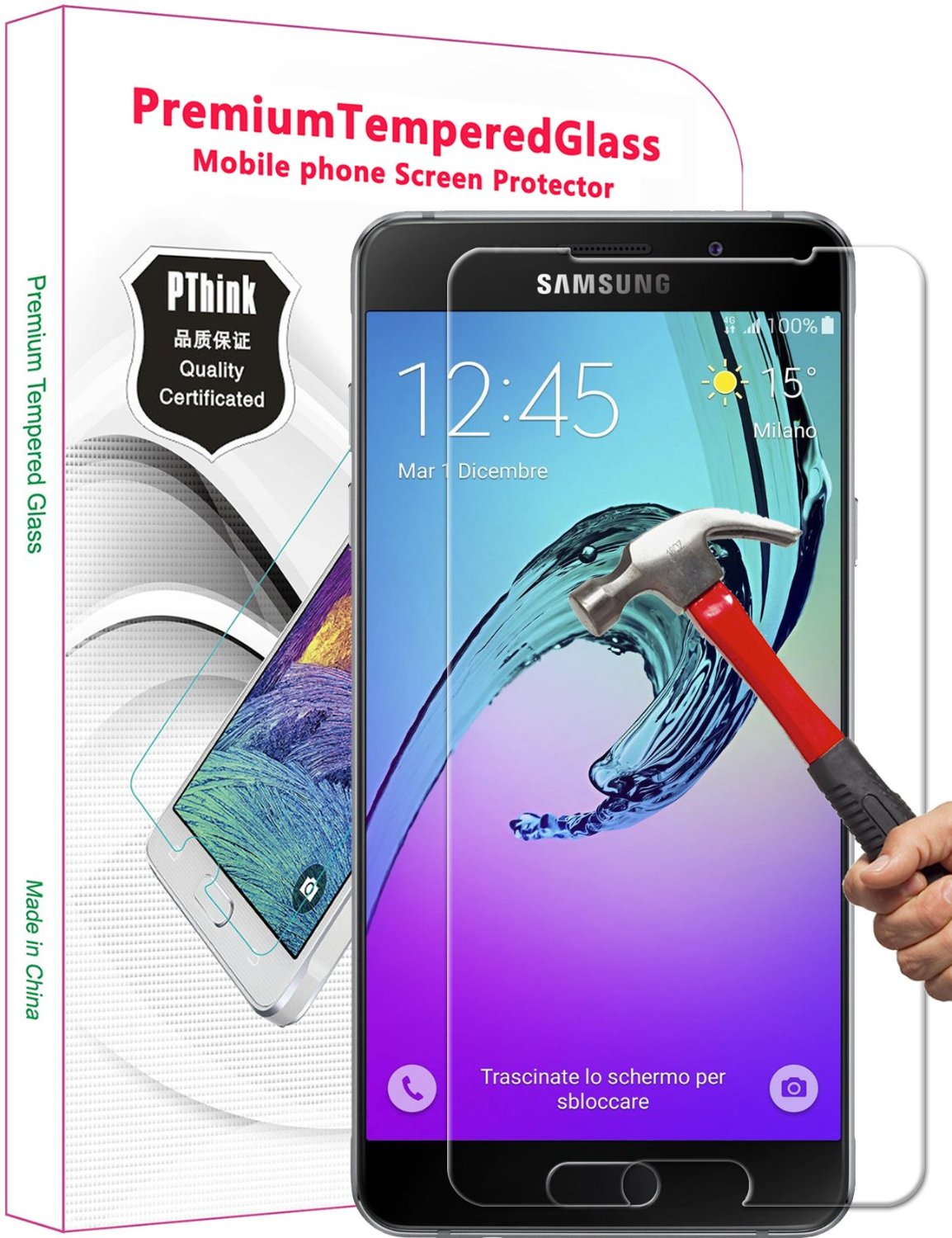 最佳三星Galaxy A5屏幕保护- 1