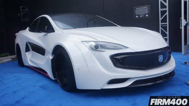 不是超级跑车这是威尔。Am的最新创作宽体特斯拉_image 01