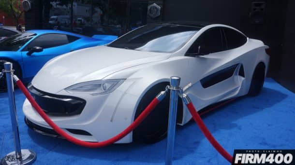 不是超级跑车这是威尔。Am的最新创作宽体特斯拉_image 03