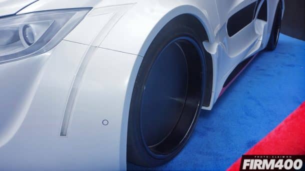 不是超级跑车这是威尔。Am的最新创作宽体特斯拉07