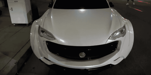 不是超级跑车这是威尔。我的最新创作一个宽体特斯拉_image 1