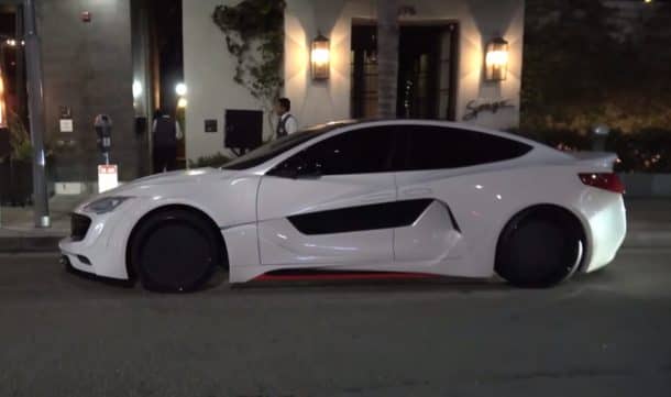 不是超级跑车这是威尔。Am的最新创作宽体特斯拉_image 3