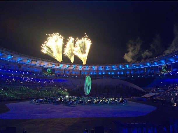 人们在Snapchat_Image上发布奥运会开幕式的剧透