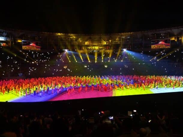 人们在Snapchat_Image上发布奥运会开幕式的剧透