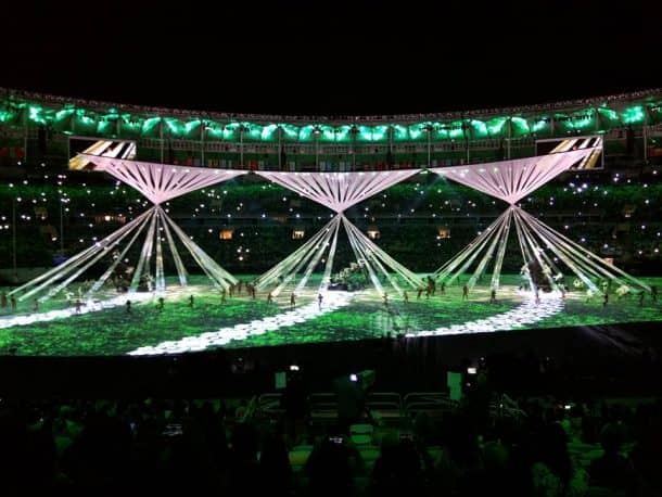 人们在Snapchat_Image上发布奥运会开幕式的剧透