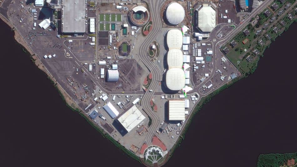 里约热内卢太空照片