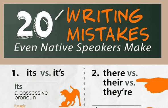 简单的写作错误