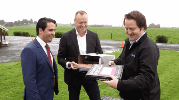 你的下一个订单从Domino披萨可能由Drone_Image 0