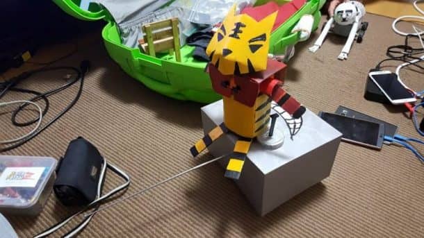 机器人控制的控制器机器人。照片：Ricky Chan