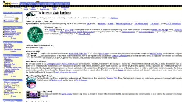 IMDB原始网站。学分：Money.cnn.com