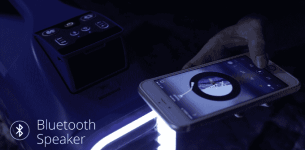 蓝牙扬声器。学分：零微风。