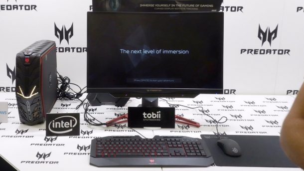 宏碁推出世界上第一个弯曲的笔记本电脑眼球追踪Tech_Image 2