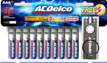 ACDelco AAA电池