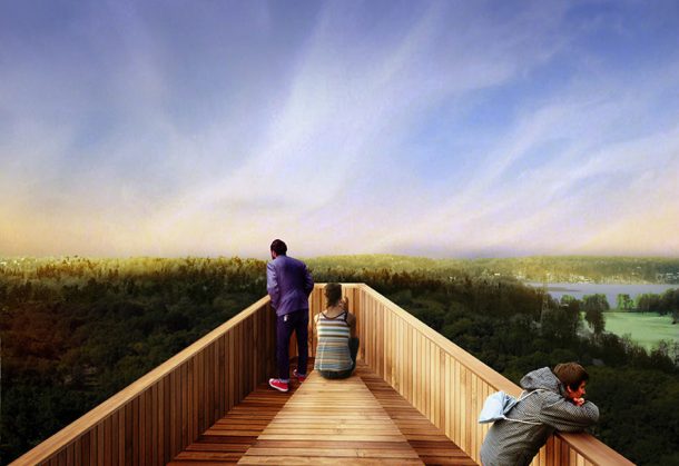 瑞典将把两座电力塔变成空中野餐平台