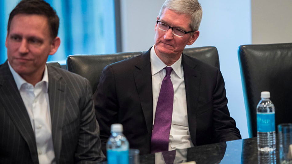 特朗普会见蒂姆·库克