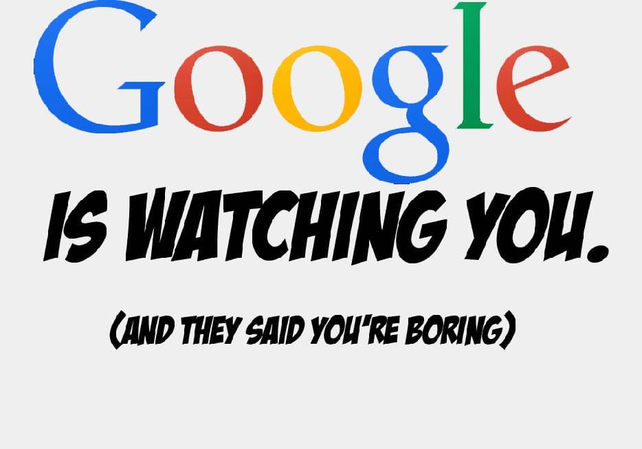 谷歌监视你