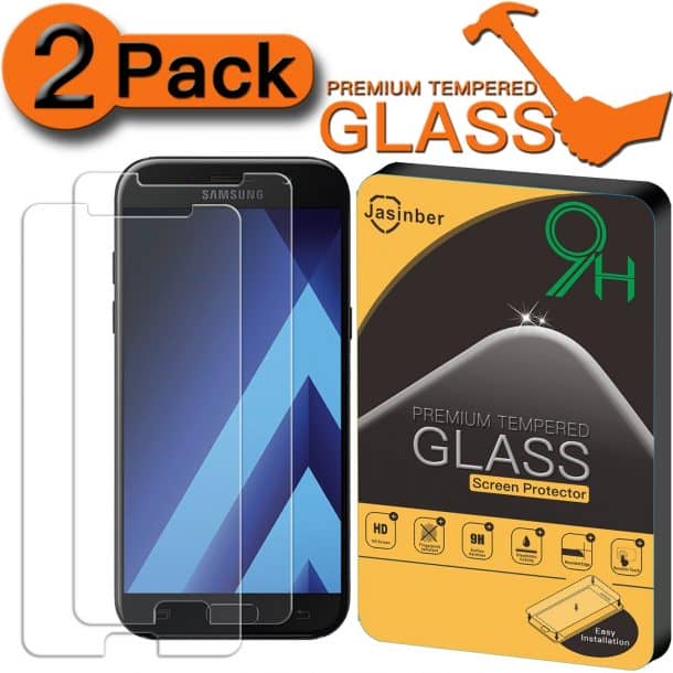 Jasinber三星Galaxy A5 2017屏幕保护器