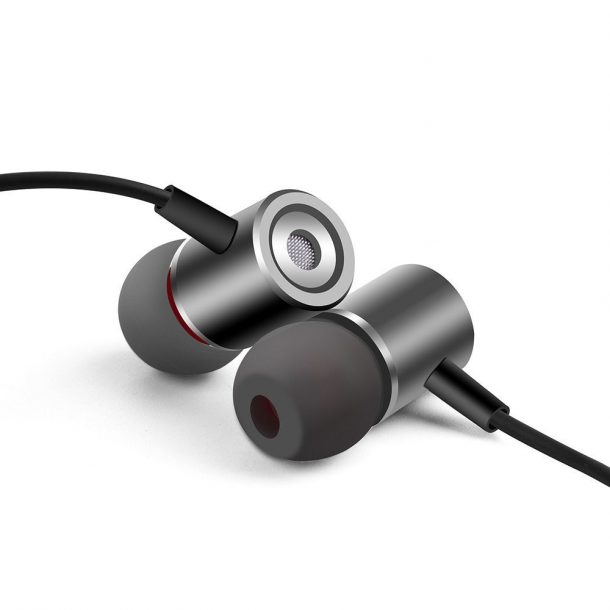 E&jing磁性有线耳机音量控制噪音消除立体声高保真