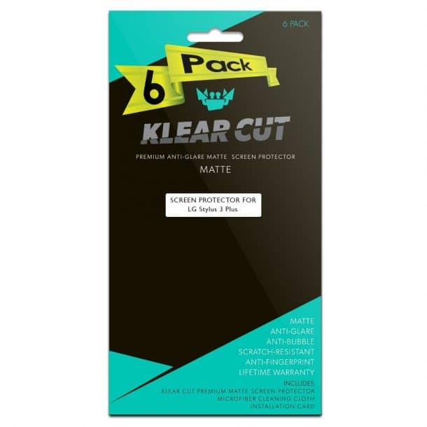 clearar Cut LG Stylo 3 Plus屏幕保护器