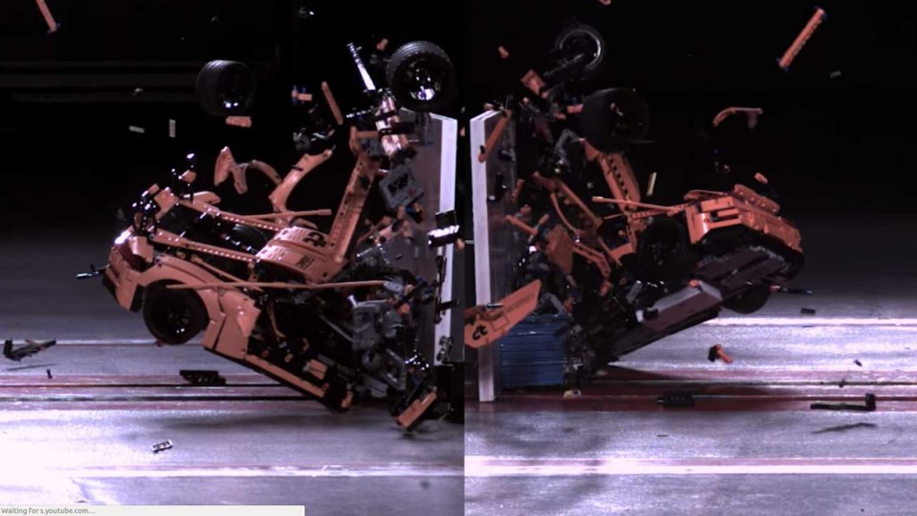 乐高积木-911-GT3-RS-Crash检验