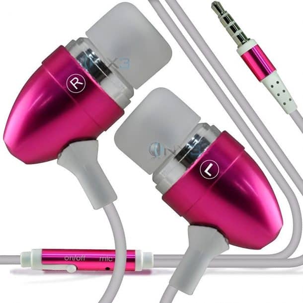 马克斯2铝ONX3小米Mi耳机w /麦克风和开/关按钮