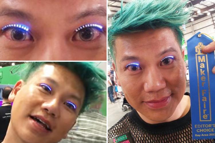 闪光灯LED睫毛（1）