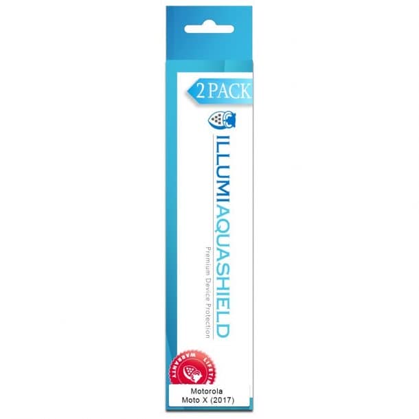 Aqua Shield摩托罗拉Moto X4屏幕保护器