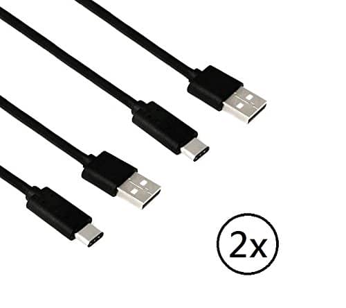 2-Pack USB型C（USB-C）至USB 2.0型为Samsung Galaxy A7 2017的充电电缆