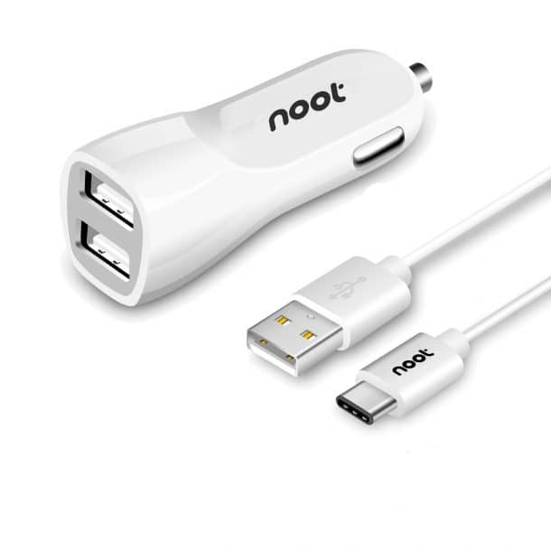 USB Type C汽车充电器，Noot Products 3.3英尺USB-C to A充电线小米Mi Max 2